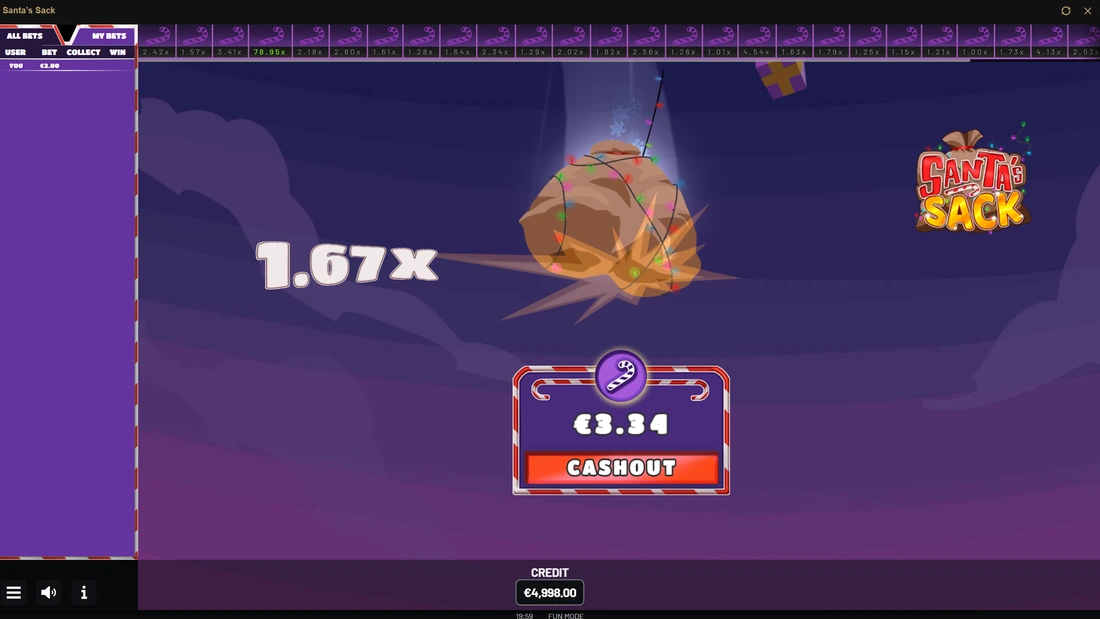 Santa's Sack Indigo Magic